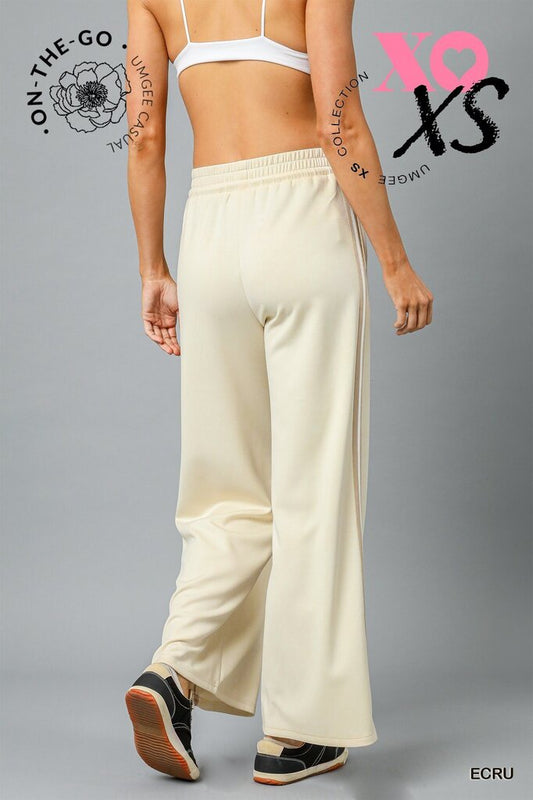 Casual Side Line Pant ECRU