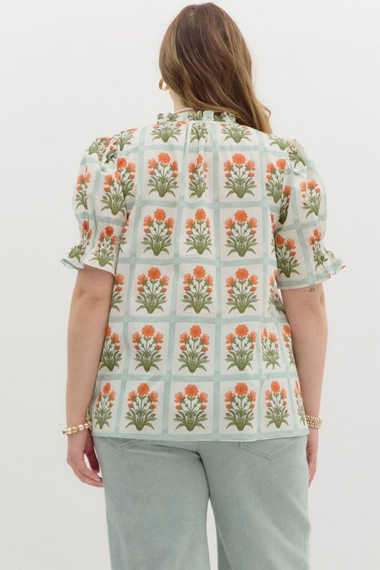 Marigold Tie Top Curvy