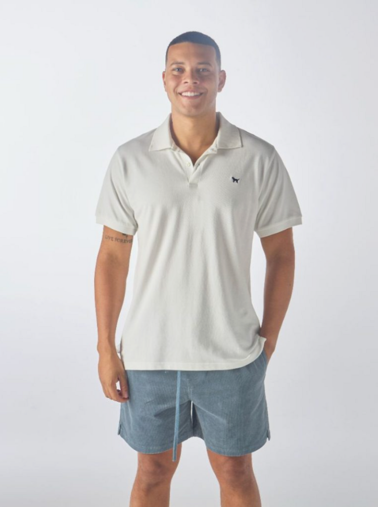 Simply Southern White Polo