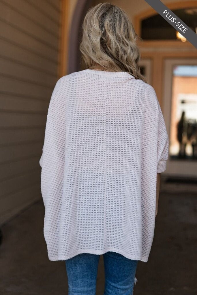 Oversized Poncho Top