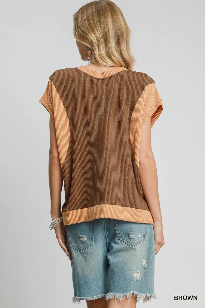 Textured Knit Top