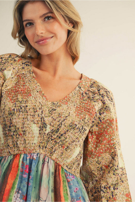 Mix & Match Midi Dress