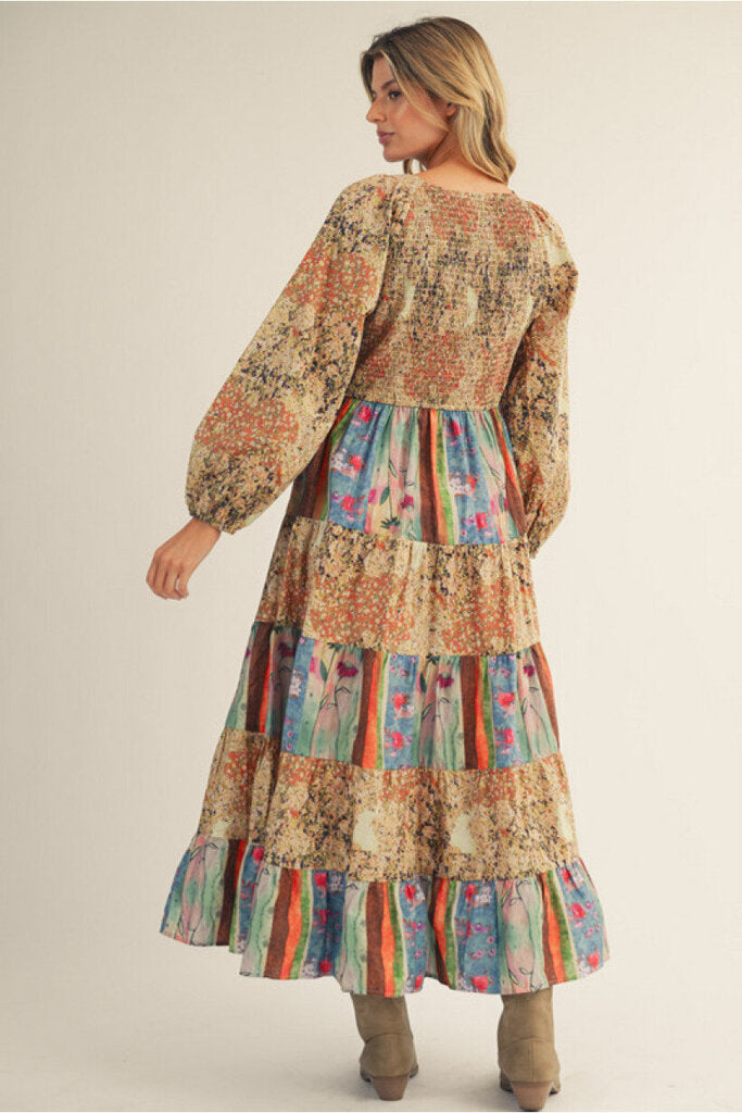 Mix & Match Midi Dress