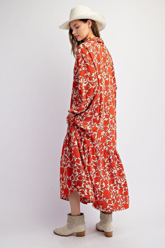 Printed Sophia Dress