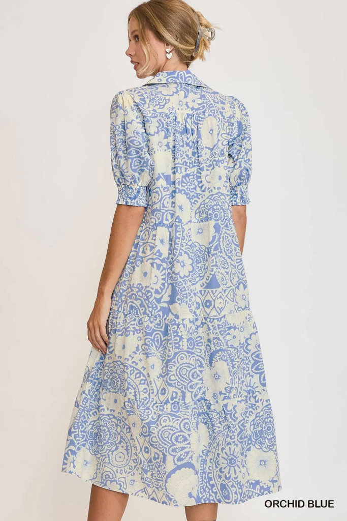 Orchid Blue Maxi Dress