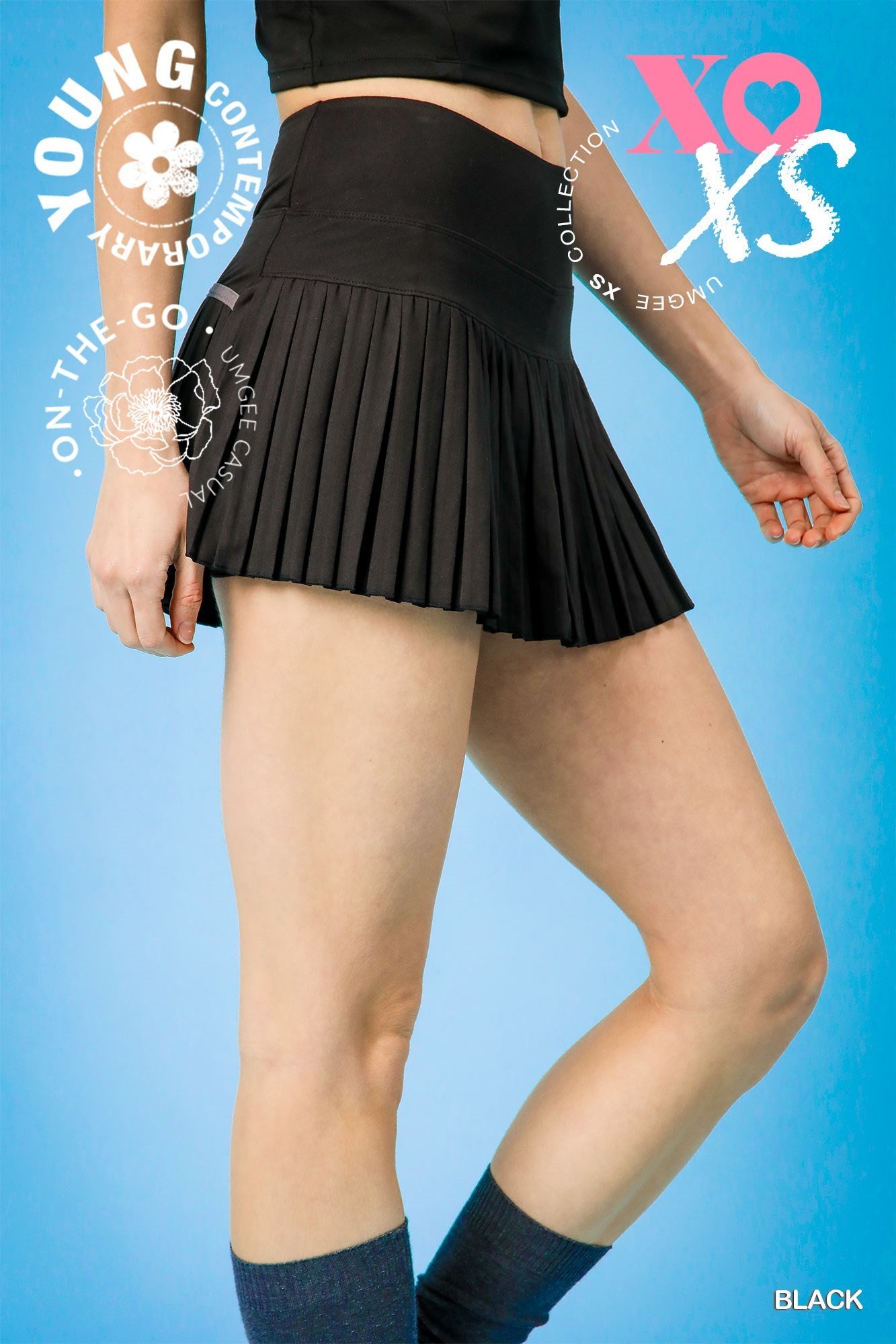 Black Skort