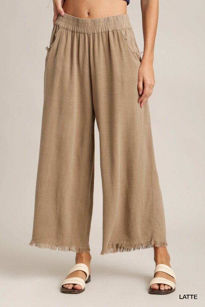 LATTE Linen Pants