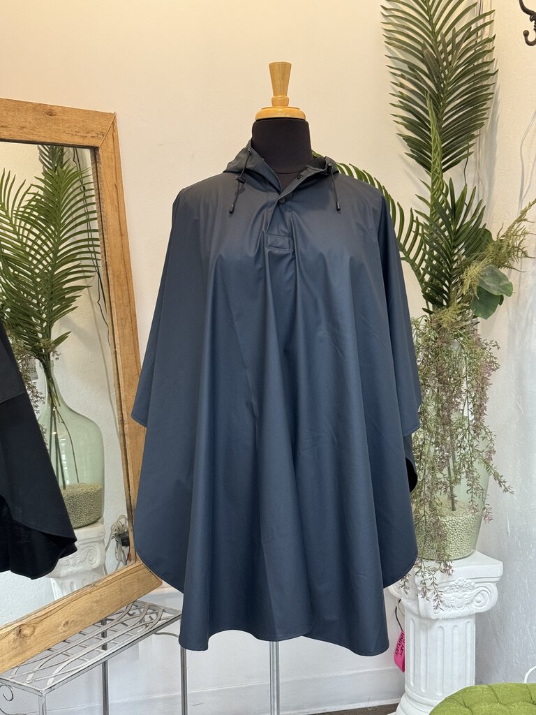 Charles River Poncho One Size Navy