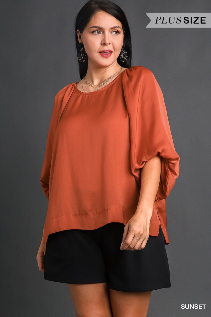 Curvy Sunset Blouse