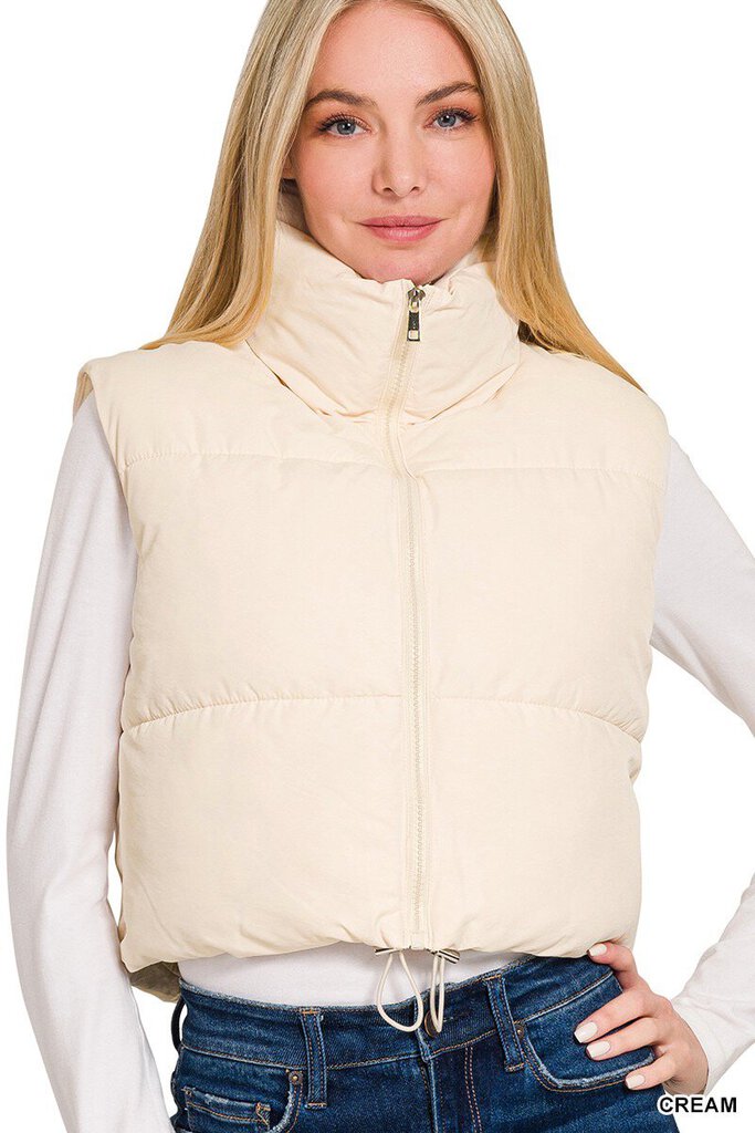 CREAM Puffer Vest