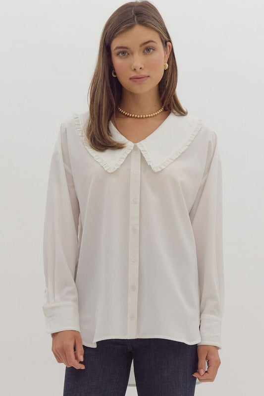 Peter Pan Collar Top