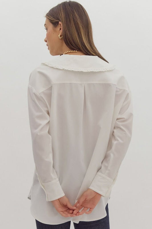 Peter Pan Collar Top