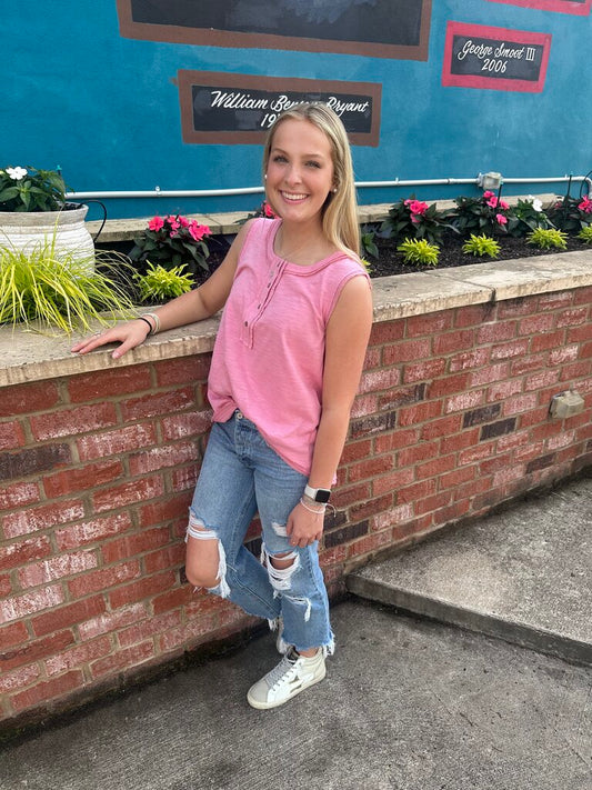 Sleeveless Knit Top