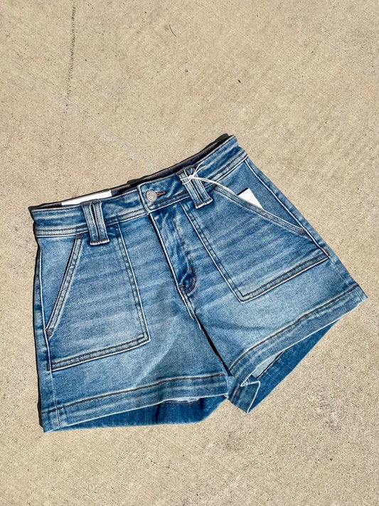 High Rise Reg Shorts