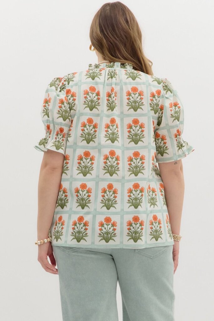 Marigold Tie Top