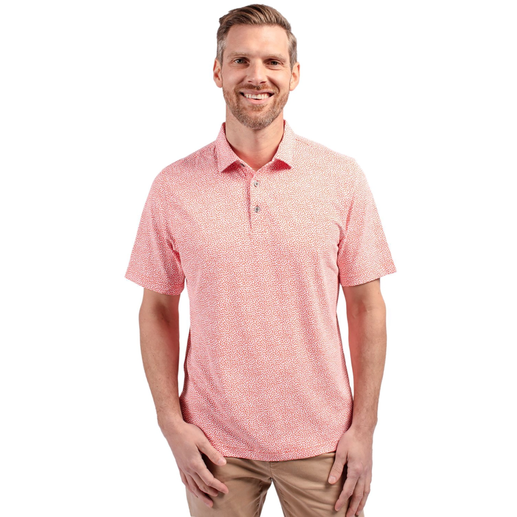 Botanical Men's Polo RED