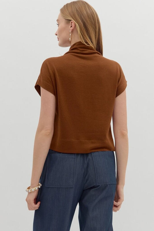 Mock Neck Top