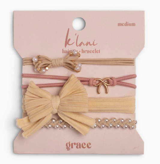 Grace Hair Tie Bracelets