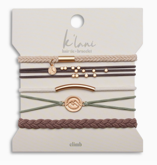 Climb Hair Tie Bracelets