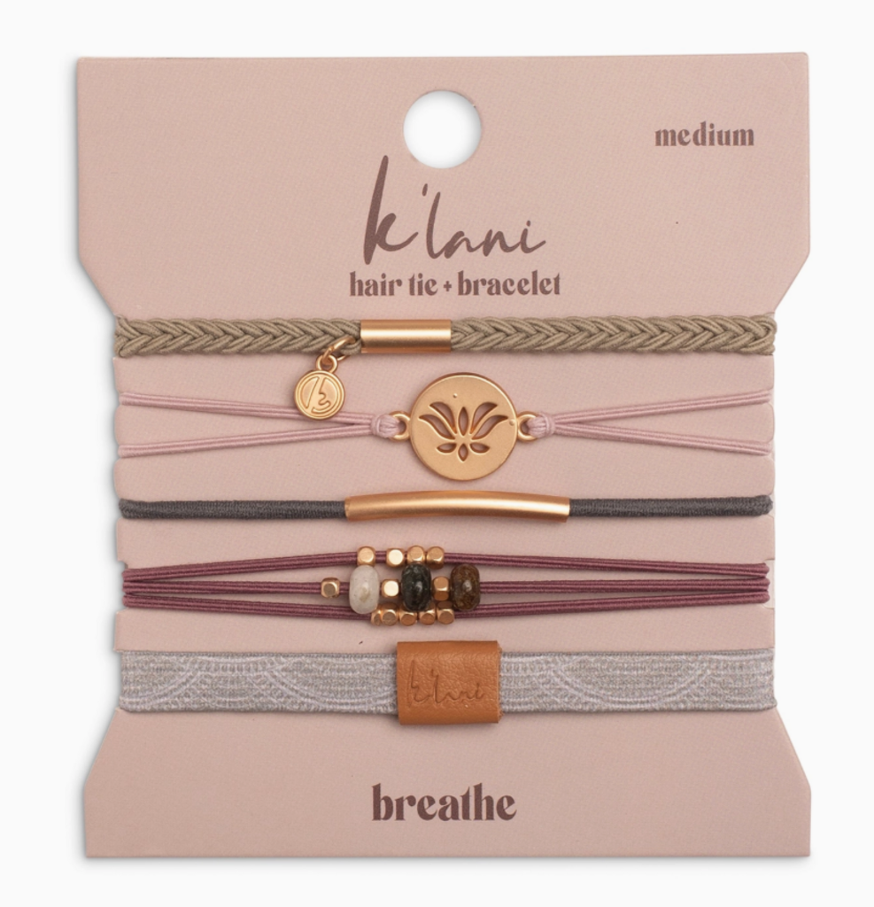 Breathe Hair Tie Bracelets