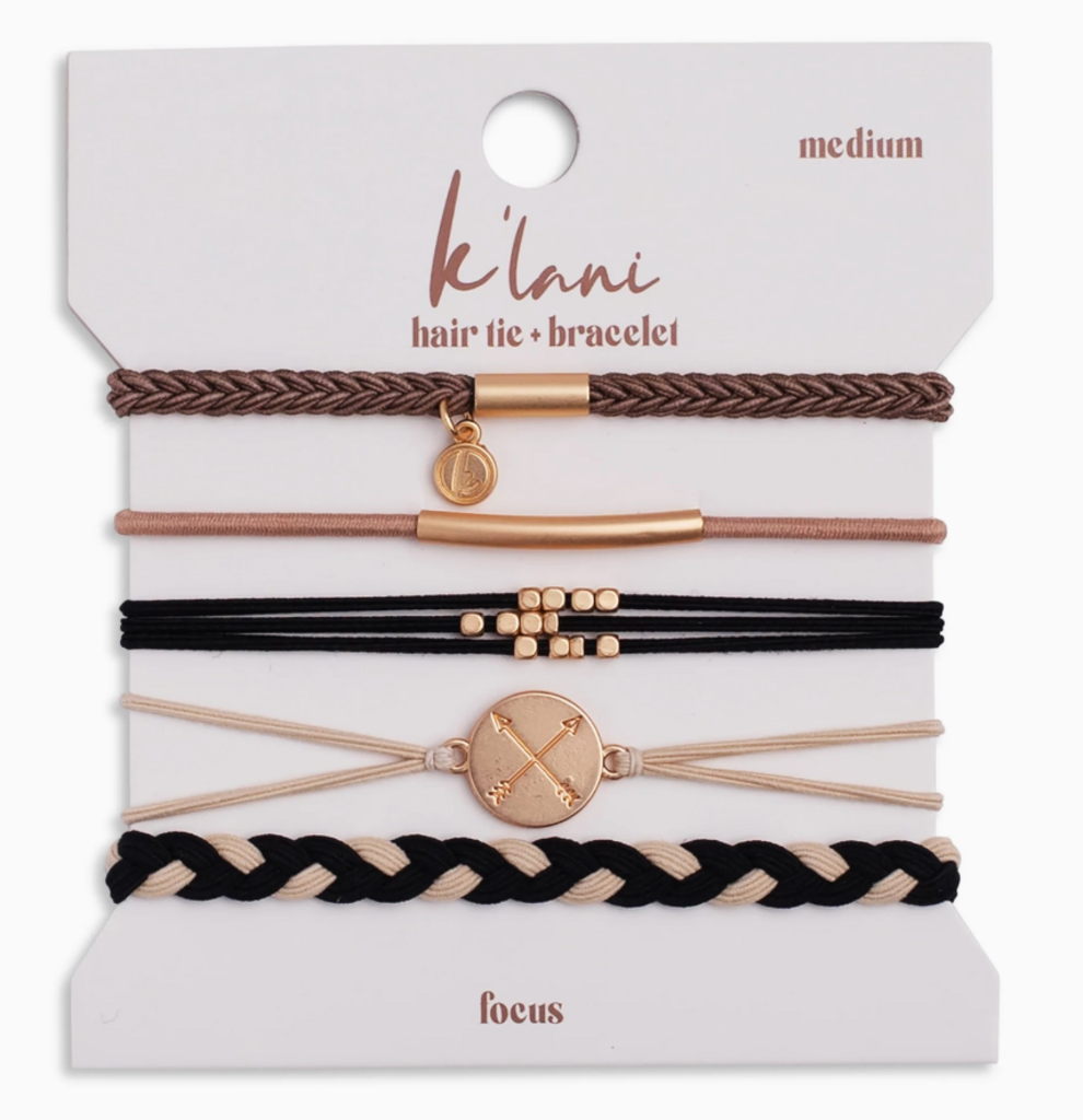Focus Hair Tie Bracelets