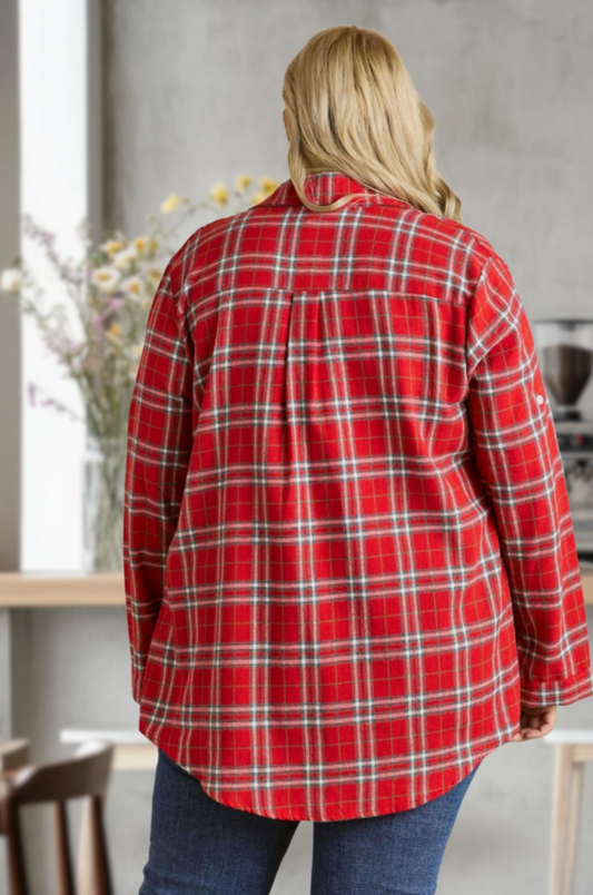 Button Down Flannel Shirt