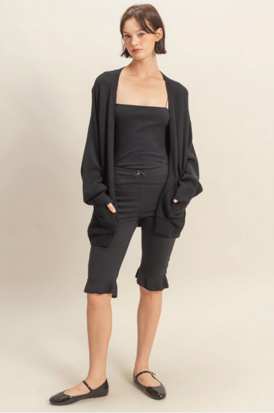 Oversized Cardigan with Pockets