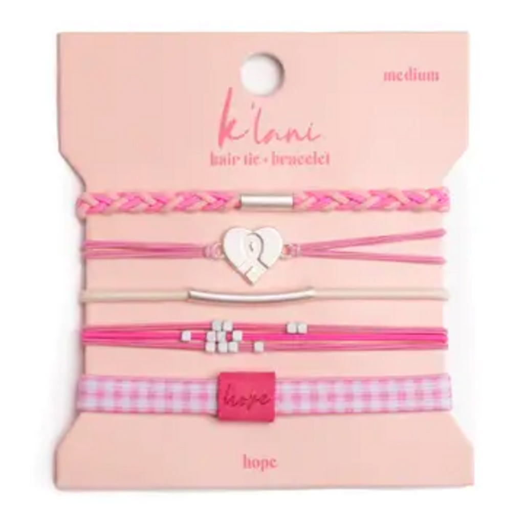 Hope Hair Tie Bracelets