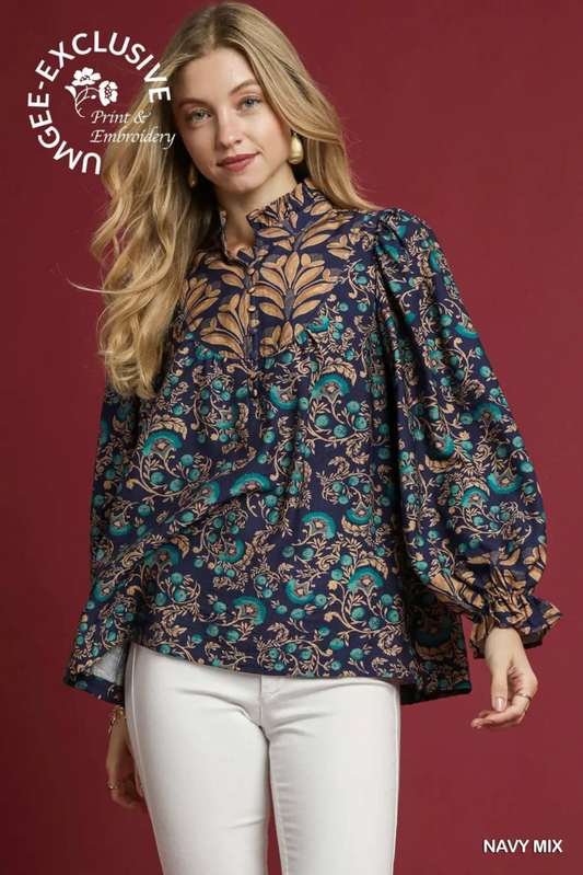 Midnight Mix Blouse