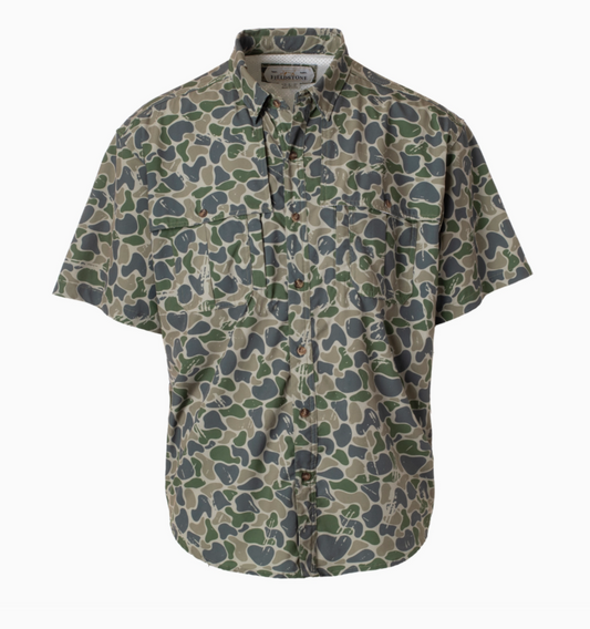 Backwoods Camo Button Down