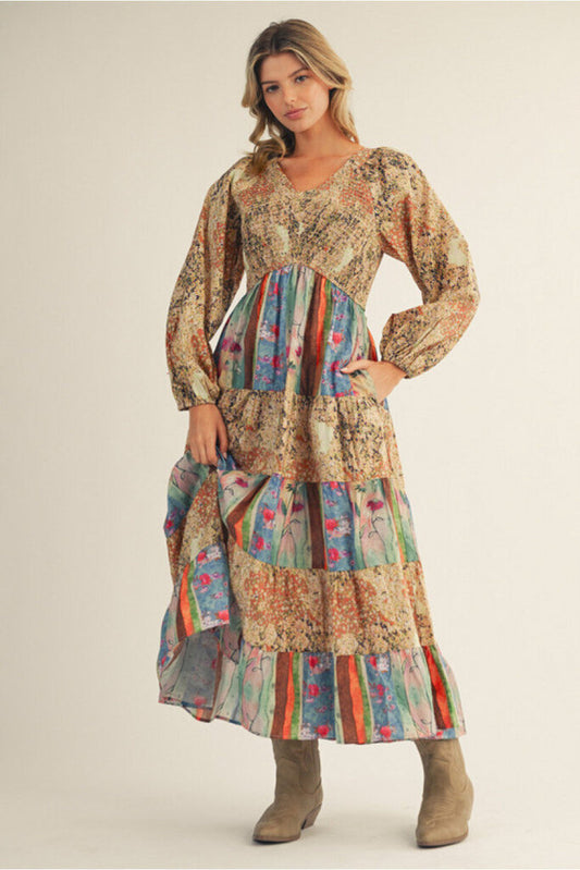 Mix & Match Midi Dress