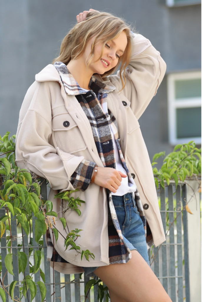 Oversized Fleece Shacket