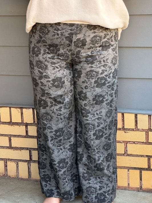 Floral Ankle Pant