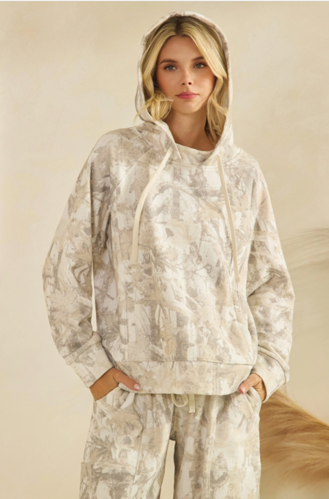 Camo Terry Hoodie