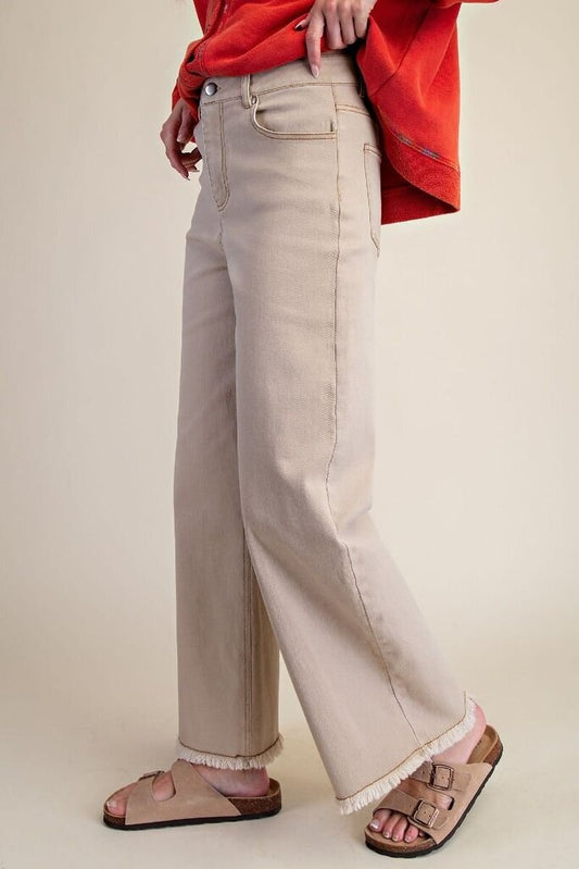 Self Fray Bottom Pan