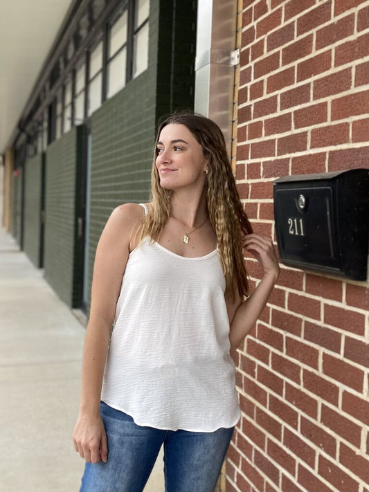 Ivory Spaghetti Strap Cami