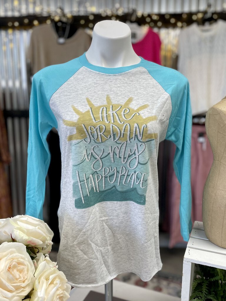 Lake Jordan Happy Place Tee