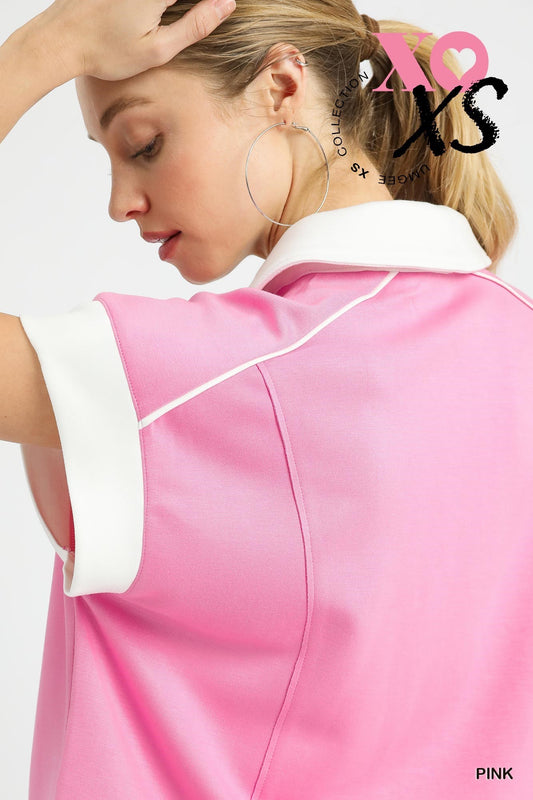 Pink Sporty Top