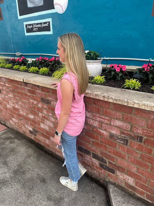 Sleeveless Knit Top
